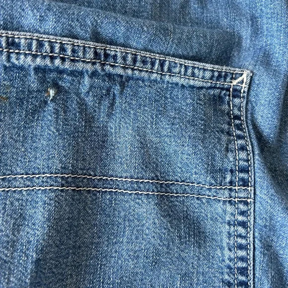 Calvin Klein Jeans Blue Denim Overalls Vintage - Picture 5 of 9